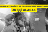 Sahil Güvenlik Marmara ve Boğazlar Onarım Destek Komutanlığı’ndan işçi alım ilanı
