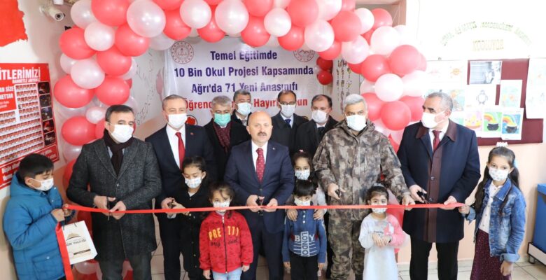 Ağrı’da 71 yeni ana sınıfının sembolik açılışı gerçekleştirildi