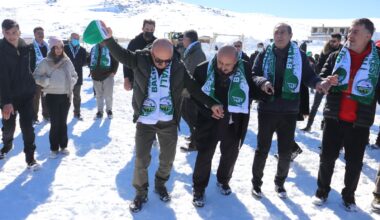 Saklı Cennet Balık Gölü’nde kış festivali düzenlendi