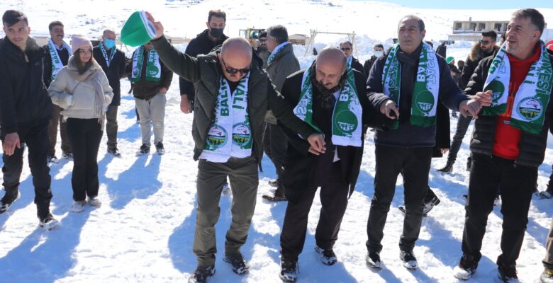 Saklı Cennet Balık Gölü’nde kış festivali düzenlendi