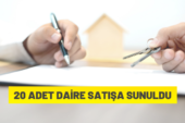 İstanbul’da 20 adet daire satılacak