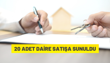 İstanbul’da 20 adet daire satılacak