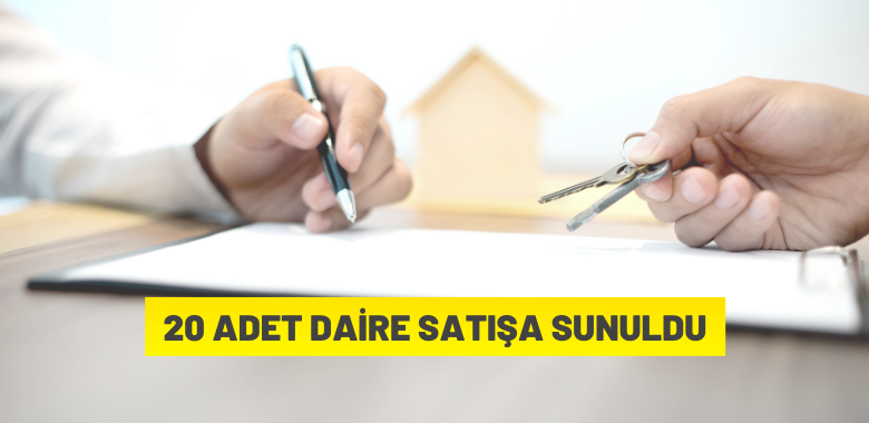 İstanbul’da 20 adet daire satılacak