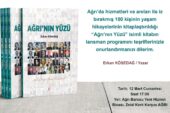 “Ağrı’nın Yüzü” kitabının lansmanı yapılıyor