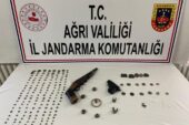 Ağrı’da 164 parça tarihi eser ele geçirildi