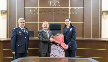 Vali Varol Emniyet Teşkilatını kabul etti