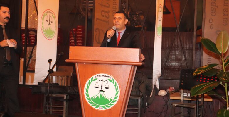 Ağrı’da avukatlar iftar programında  bir araya geldi