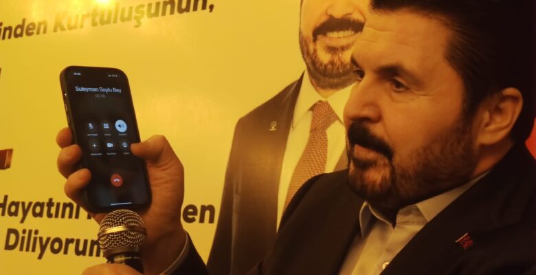 İçişleri Bakanı Soylu, Ağrı’daki Sahur programında gençlere telefonla seslendi