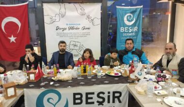 Beşir Derneği Ağrı’da ihtiyaç sahibi 150 çocuk için iftar programı düzenledi