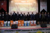 AĞRI’DA SÖZLEŞMELİ TARIM LANSMANI VE TOHUM DAĞITIM TÖRENİ DÜZENLENDİ