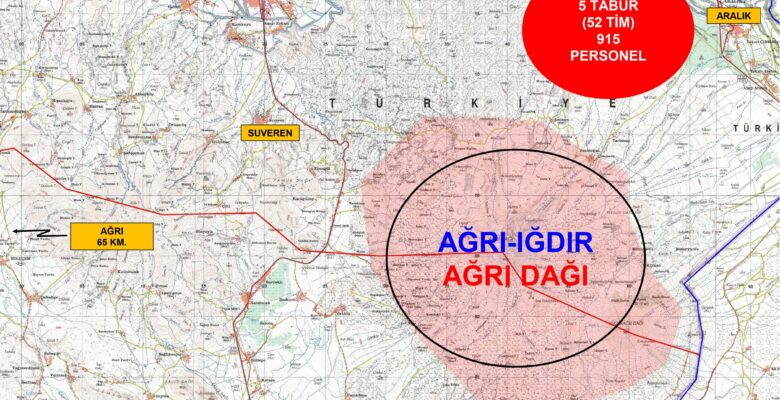 İçişleri Bakanlığı: “Eren Abluka-10 Ağrı Dağı operasyonu başlatıldı”