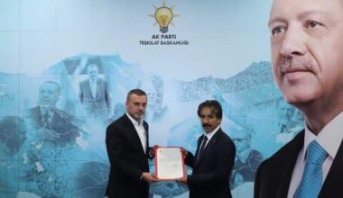 Ak Parti Diyadin ilçe Başkanı belli oldu