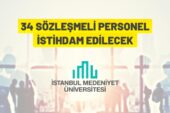 İstanbul Medeniyet Üniversitesi Sözleşmeli Personel alacak