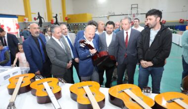 Ağrı’da spor malzemesi ve enstrüman dağıtım töreni düzenlendi