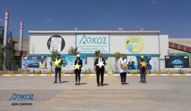 ARKOZ AĞRI ÇİMENTO FABRİKASINA ULUSLARARASI İŞ GÜVENLİĞİ ÖDÜLÜ