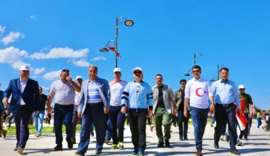 Ağrı’da Sıfır Atık Parolasıyla “81 İlde 81 Milyar Adım Çevre Yürüyüşü” Düzenlendi