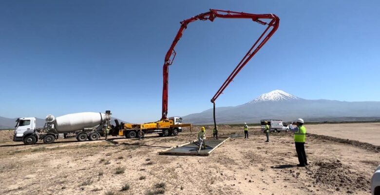AB destekli 13 milyon Euro’luk Doğubayazıt Atıksu Arıtma Tesisi’nin temeli atıldı