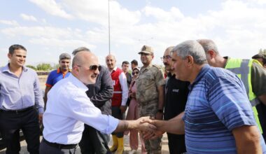 Vali Varol, Sel Felaketinden Etkilenen Karabulak Köyünde İncelemelerde Bulundu