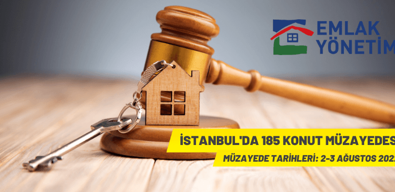 İstanbul’da 185 konut satılacak