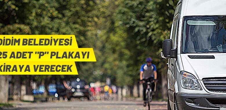 Aydın Büyükşehir Belediyesi’nden “P Palaka” kiralama ihalesi