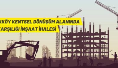 İzmir Büyükşehir Belediyesi’nden kat karşılığı inşaat yapım ihalesine davet
