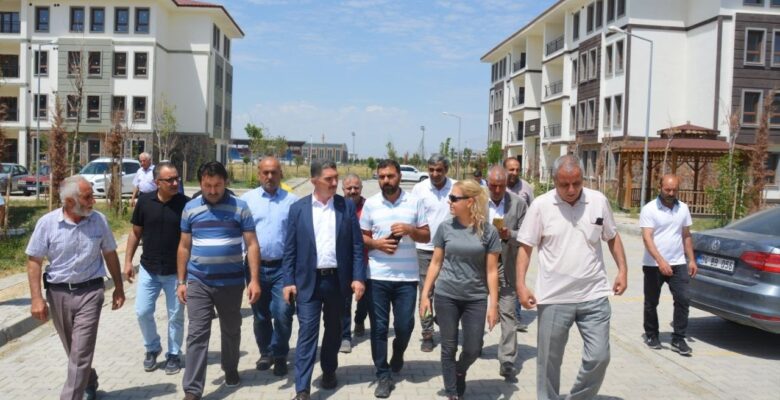 Çelebi: “300 konutun teslimine Ağustos ayı içinde başlanacak”