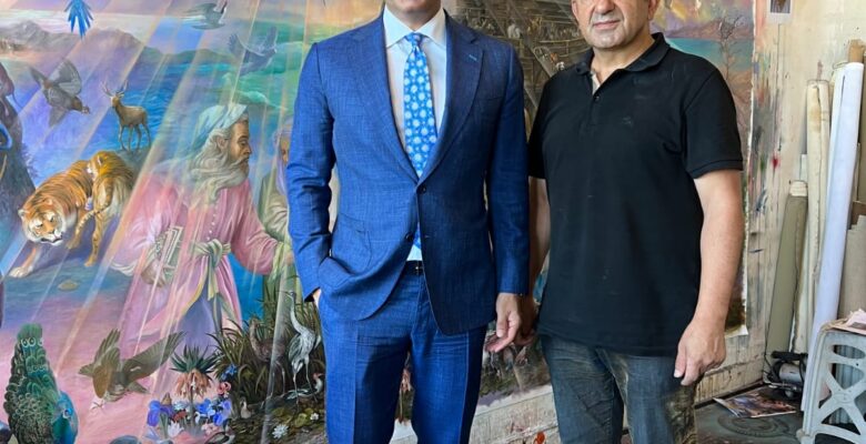 İsmail Acar’dan İshak Paşa Sarayı’na özel sergi; “Nuh”