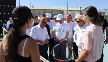 Geleneksel 2. Ağrı Dağı Tenis Turnuvası başladı