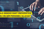 Çanakkale Onsekiz Mart Üniversitesi Sözleşmeli Bilişim Personeli alacak