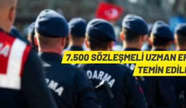 Jandarma Genel Komutanlığı uzman erbaş temin edecek