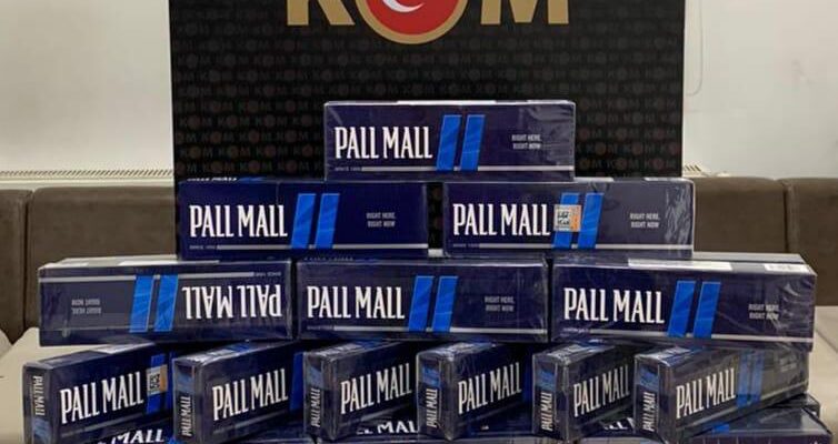 Ağrı’da kaçak  bin 175 litre motorin ve 490 paket sigara ele geçirildi