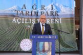 Bakan Kirişci Ağrı’da Tarım Park açılışına katıldı
