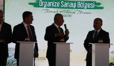 DİYADİN ORGANİZE SERA BÖLGESİNİN TEMELİ ATILDI