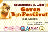 GELENEKSEL 5. AĞRI GEVEN BALI FESTİVALİ BAŞLIYOR