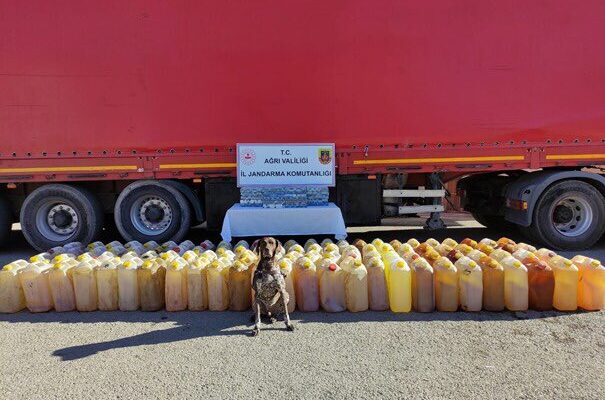Ağrı’da 1100 paket kaçak sigara ele geçirildi