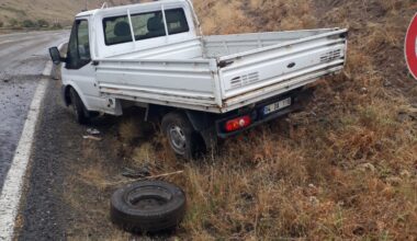 Ağrı’da kaza; 1 ölü, 2 yaralı
