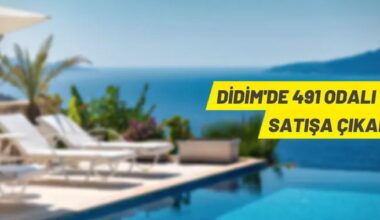 Didim’de 491 odalı otel satışa çıkarıldı