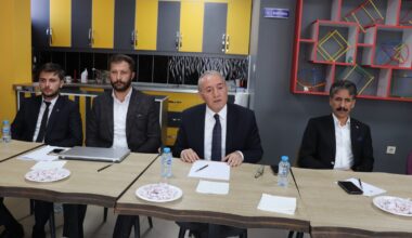 AK Parti Ağrı İl Başkanı Özyolcu, basın mensuplarıyla bir araya geldi