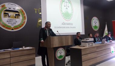 Av. Salih Aydın Baro Başkanlığını devretti