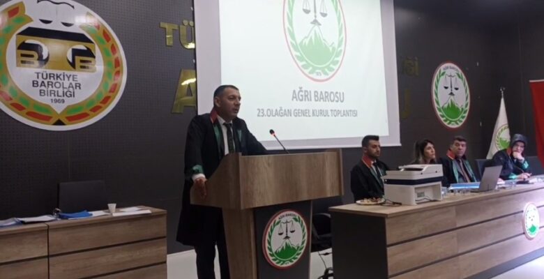 Av. Salih Aydın Baro Başkanlığını devretti