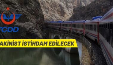 82 Makinist alımı yapılacak