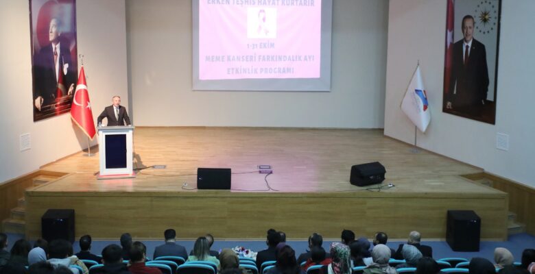 AİÇÜ’de “Erken Teşhis Hayat Kurtarır” konferansı düzenlendi
