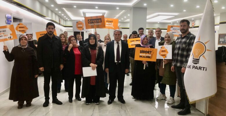 Ak Parti Ağrı Kadın Kolları Kadına Karşı Şiddete dikkat çekti