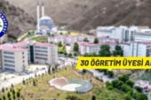 Giresun Üniversitesi Rektörlüğü 30 Öğretim Üyesi alacak