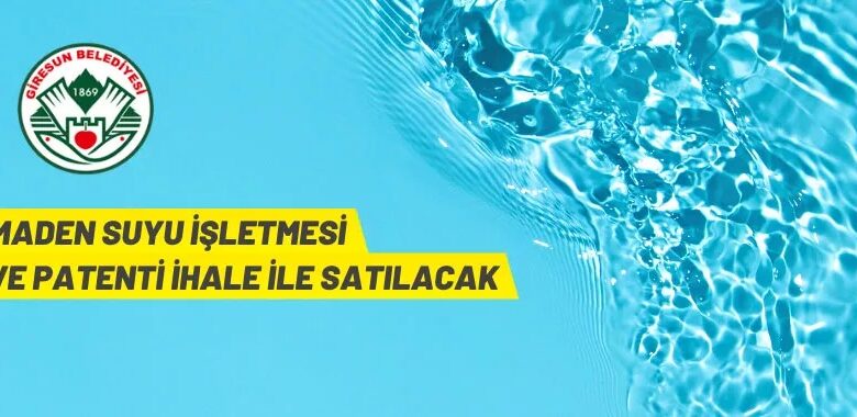 Madensuyu İşletmesi ve 2 adet patent ihaleyle satılacak