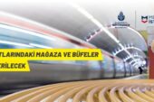 Metro hattındaki ticari alanlar kiraya verilecek