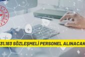 Sağlık Bakanlığı 31.183 Sözleşmeli Personel Alacak