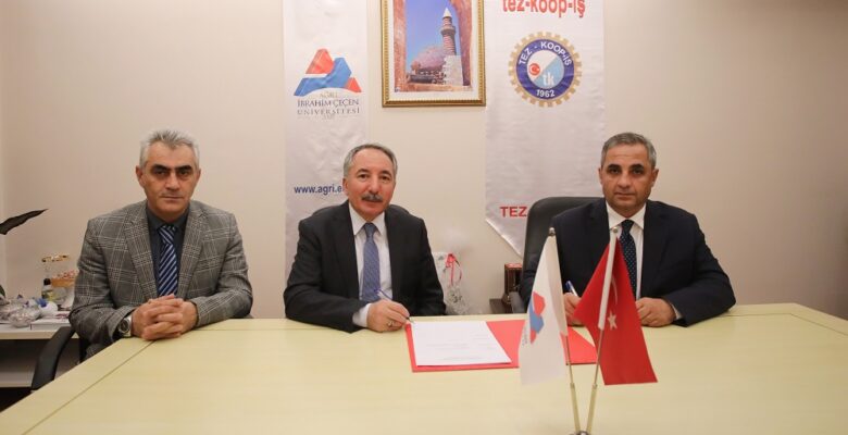 AİÇÜ ile Tez-Kop-İş Sendikası Arasında Toplu İş Sözleşmesi İmzalandı