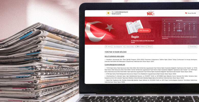 Resmi İlan Fiyat Tarifesi yenilendi