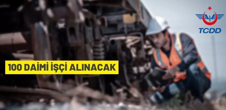 TCDD Taşımacılık A.Ş.’den personel alım ilanı